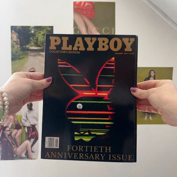 Vintage Playboy January 1994 Fortieth Anniversary Issue Collector's Edition - Picture 1 of 2